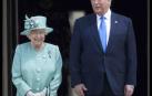Isabel II recibe a Trump en el Palacio de Buckingham en su visita de Estado