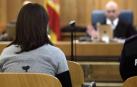 La etarra Idoia Mendizábal, durante un juicio.