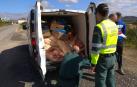Localizan en Estella un vehículo con 1.200 kg de carne para el consumo en malas condiciones