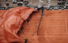 Aplazada al sábado la semifinal Djokovic-Thiem por la lluvia