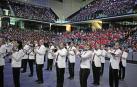 Fotos del concierto de La Pamplonesa en el Navarra Arena ante 7.000 escolares de 32 colegios