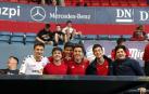 Fotos del búscate en la grada del Osasuna 1 - 0 Oviedo