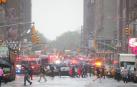 Un helicóptero se estrella en la azotea de un edificio en Nueva York