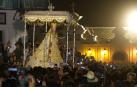 Inicio Procesión de la Virgen tras el salto de la Reja Virgen del Rocío.