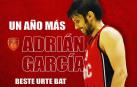 Renovación del alero Adrián García con Basket Navarra