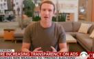Imagen del vídeo falso de Zuckerberg manipulado con inteligencia artificial