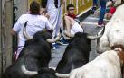 Fotos de Diario de Navarra de los mejores momentos de los encierros de San Fermín de 2018