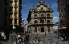 Un colectivo afín a Bildu llamó a concentrarse antes del cambio de hora del pleno de Pamplona
