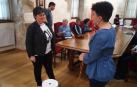 Silvia Marañón, alcaldesa de Etxarri-Aranatz con los diez votos de EH Bildu