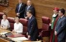 El socialista Ximo Puig promete el cargo de president de la Generalitat en el pleno de Les Corts Valencianes.