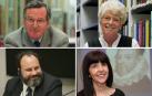 El arquitecto navarro Rafael Moneo, la socióloga inglesa Margaret S. Archer,  el experto en economía de los medios Robert Picard y la filóloga hebrea Ruth Fine.