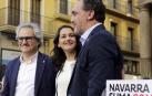 La portavoz nacional de Ciudadanos estuvo en la Plaza Consistorial junto a José Jacier Esparza este martes, 14 de mayo.