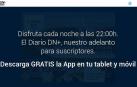 Ya está disponible El Diario DN+, nuestro adelanto para suscriptores, en móvil y tablet. Descárgate la aplicación móvil en http://onelink.to/dnplusmovil y la aplicación Tablet en http://onelink.to/dntablet.