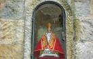 La imagen de San Ferm&iacute;n retorna a la hornacina de Santo Domingo