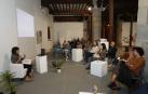 Artistas y gestores culturales reflexionan sobre el centro de cultura contemporánea Hiriartea