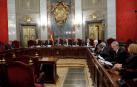 Vista de la sala de Tribunal Supremo que ha decidido la sentencia de La Manada.