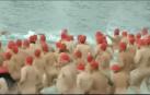 Cerca de 2000 personas se bañan desnudas en Tasmania para celebrar el solsticio de invierno