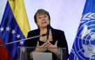 Bachelet pide liberar a los detenidos por ejercer derechos civiles en Venezuela