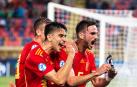 Los sub 21 hacen pleno: goleada, semifinal y Juegos Olímpicos