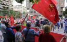 Una concentración en Pamplona pide al PSN que "rectifique" su política