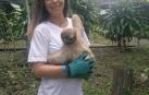 Una navarra, rescatadora de animales en Costa Rica