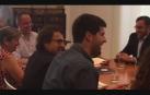 Reunión del PSN con Geroa Bai, Podemos e I-E