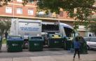 Prueban en Pamplona un camión eléctrico de recogida de residuos