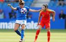 Giacinti empuja a Italia hacia cuartos 28 años después