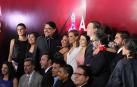 El elenco de la película 'Roma', en la alfombra roja de la 61 edición de los Premios Ariel.