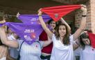 Fotos del cohete de inicio de las fiestas de Barañáin 2019
