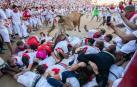 Fotos de Diario de Navarra de los mejores momentos de los encierros de San Fermín de 2018