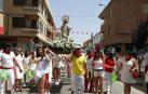 Cánticos para la Virgen del Amparo en el día grande de fiestas de Castejón