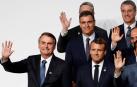Pedro Sánchez, junto al resto de líderes en la cumbre del G20.