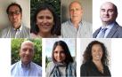 Arriba: Alejandro Astibia, Ana García, Fernando Nagore y Javier Morrás. Abajo: Óscar Oroz, Sara Sancliment y Silvia Azpilicueta.