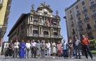 Concentración en la plaza Consistorial.