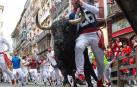 Fotos de Diario de Navarra de los mejores momentos de los encierros de San Fermín de 2018