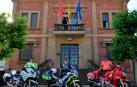 Agentes de los tres cuerpos en la sede de Policía Foral