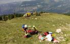 Evacuada una menor  tras sufrir un golpe de calor en el monte Txamantxoia