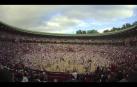 'Time-lapse' de la Plaza de Toros en el encierro