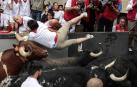 Fotos de Diario de Navarra de los mejores momentos de los encierros de San Fermín de 2018