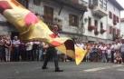 Baile de la bandera en San Fermín de Lesaka 2019