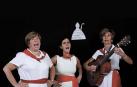 Merche Bretos y Ana y Elena Leache: “Somos de la calle Mayor y de la Curia, de las dianas”