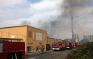 Controlado un incendio en una empresa química de Tarragona