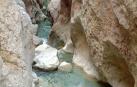 Un barranco en la sierra de Guara (Huesca).
