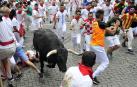 Fotos exclusivas del primer encierro de San Fermín 2019 de los fotógrafos de Diario de Navarra.