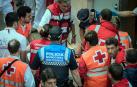 El herido en Santo Domingo es un conocido corredor pamplonés