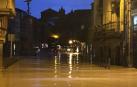 Tafalla y Pueyo han sido dos de las localidades más afectadas por las lluvias en este lunes negro, que ha dejado estampas impresionantes, con coches arrastrados, carreteras derrumbadas y ríos desbordados.