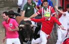 Fotos exclusivas del segundo encierro de San Fermín 2019 de los fotógrafos de Diario de Navarra.