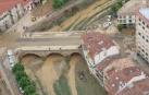 Vídeo aéreo de las inundaciones de Tafalla
