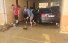 Fotos de las inundaciones en Olite y Tafalla